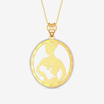 Mothers Day Special Gold Pendant