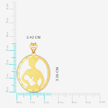 Mothers Day Special Gold Pendant