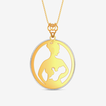 Mothers Day Special Gold Pendant