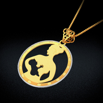 Mothers Day Special Gold Pendant