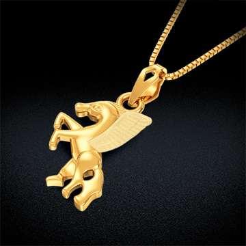 Pegasus Grace Gold Pendant