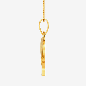 Pegasus Grace Gold Pendant