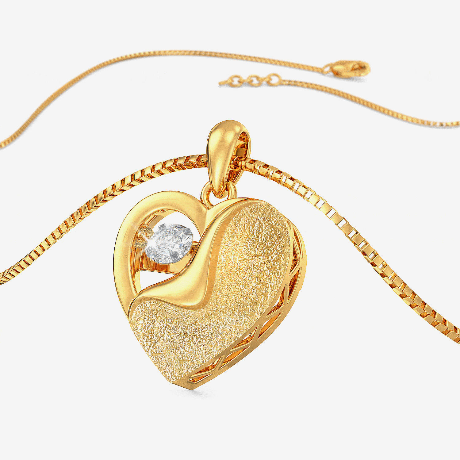 Gold Heart Locket