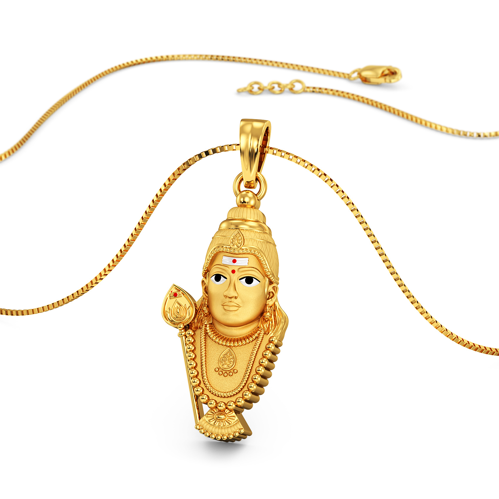 Lord Murughan Gold Pendant