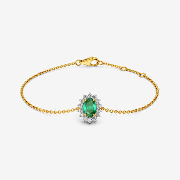 Emerald Radiance Diamond Bracelet