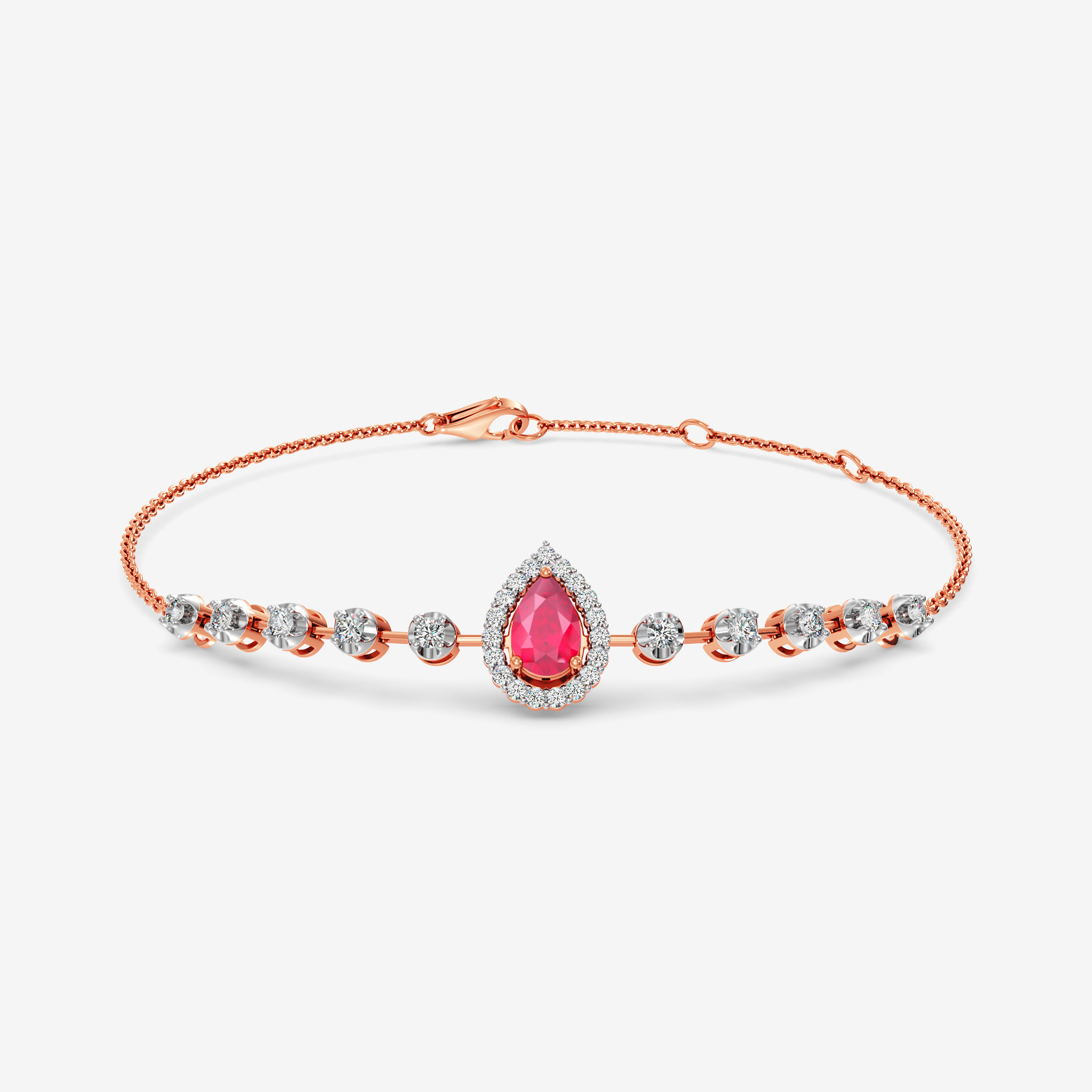 Droplet Grace Diamond Bracelet