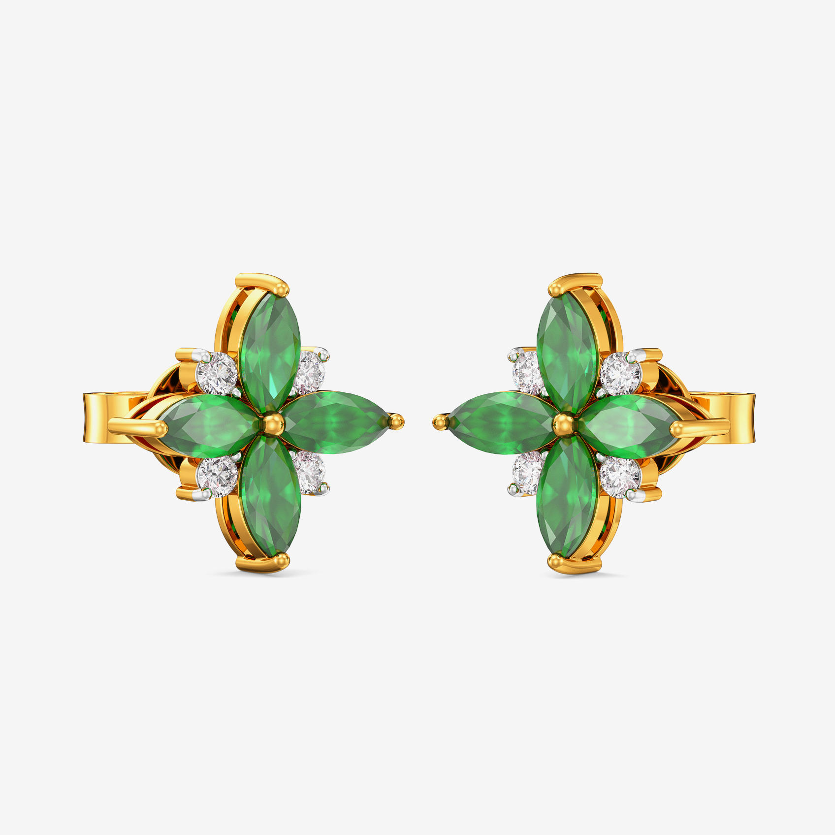 Lush Bloom Diamond Earrings