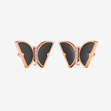 Eclipse Wings Diamond Earrings