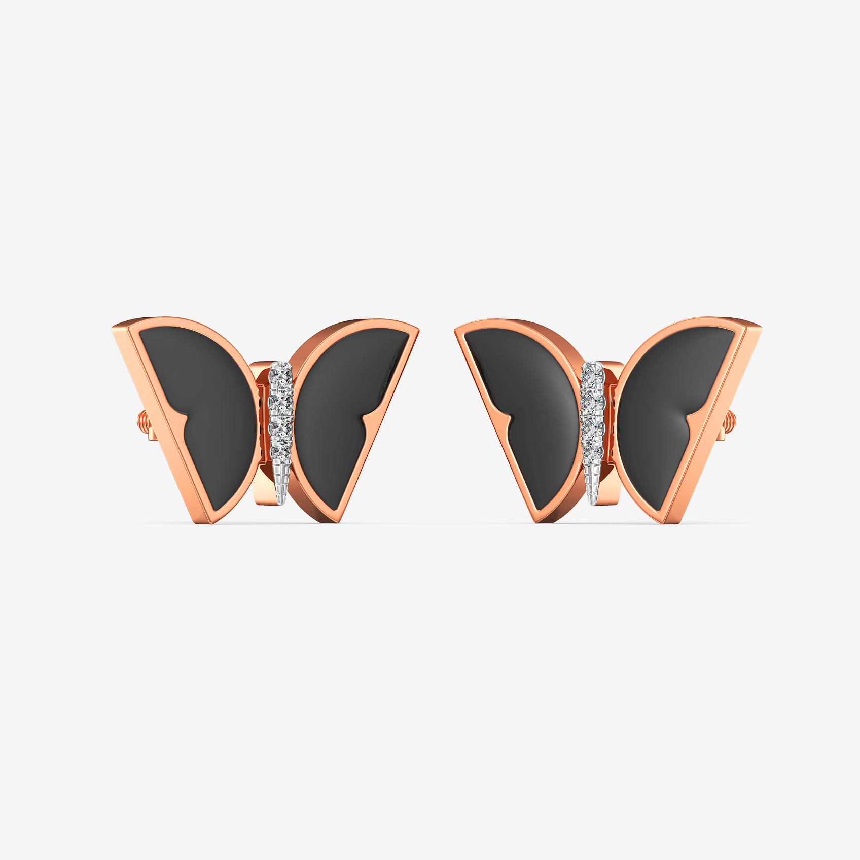 Eclipse Wings Diamond Earrings