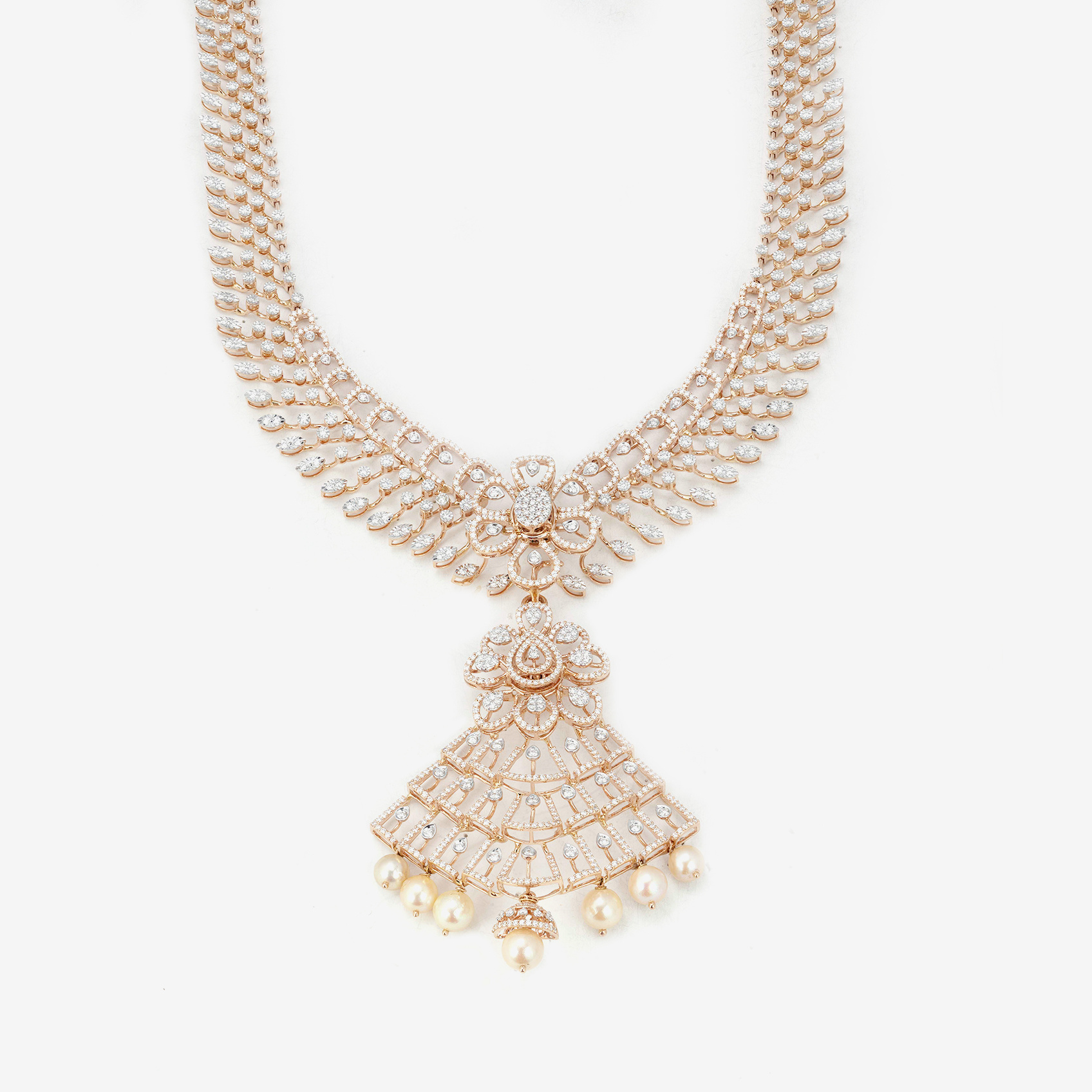 Epitome of Splendour Diamond Necklace