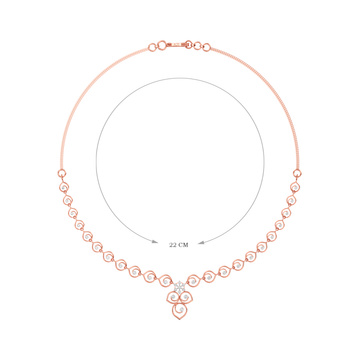 Infinite Glamour Diamond Necklace