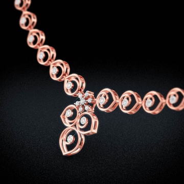 Infinite Glamour Diamond Necklace