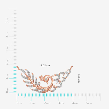 Delightful - Diamond Peacock Mangalsutra