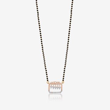 Charm of Union  Diamond Mangalsutra
