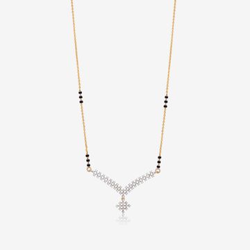 Charming Grace Diamond Mangalsutra