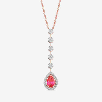 Droplet Grace Diamond Pendant