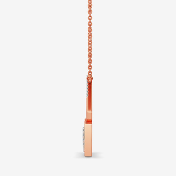 Lush Square Wings Diamond Pendant