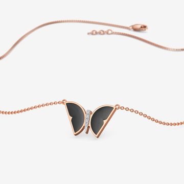 Eclipse Wings Diamond Pendant