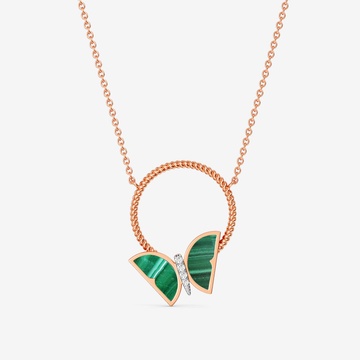 Meadow Wings Diamond Pendant
