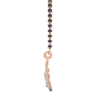 Rose-gold Diamond Mangalsutra