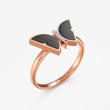 Dark Charm Diamond Ring