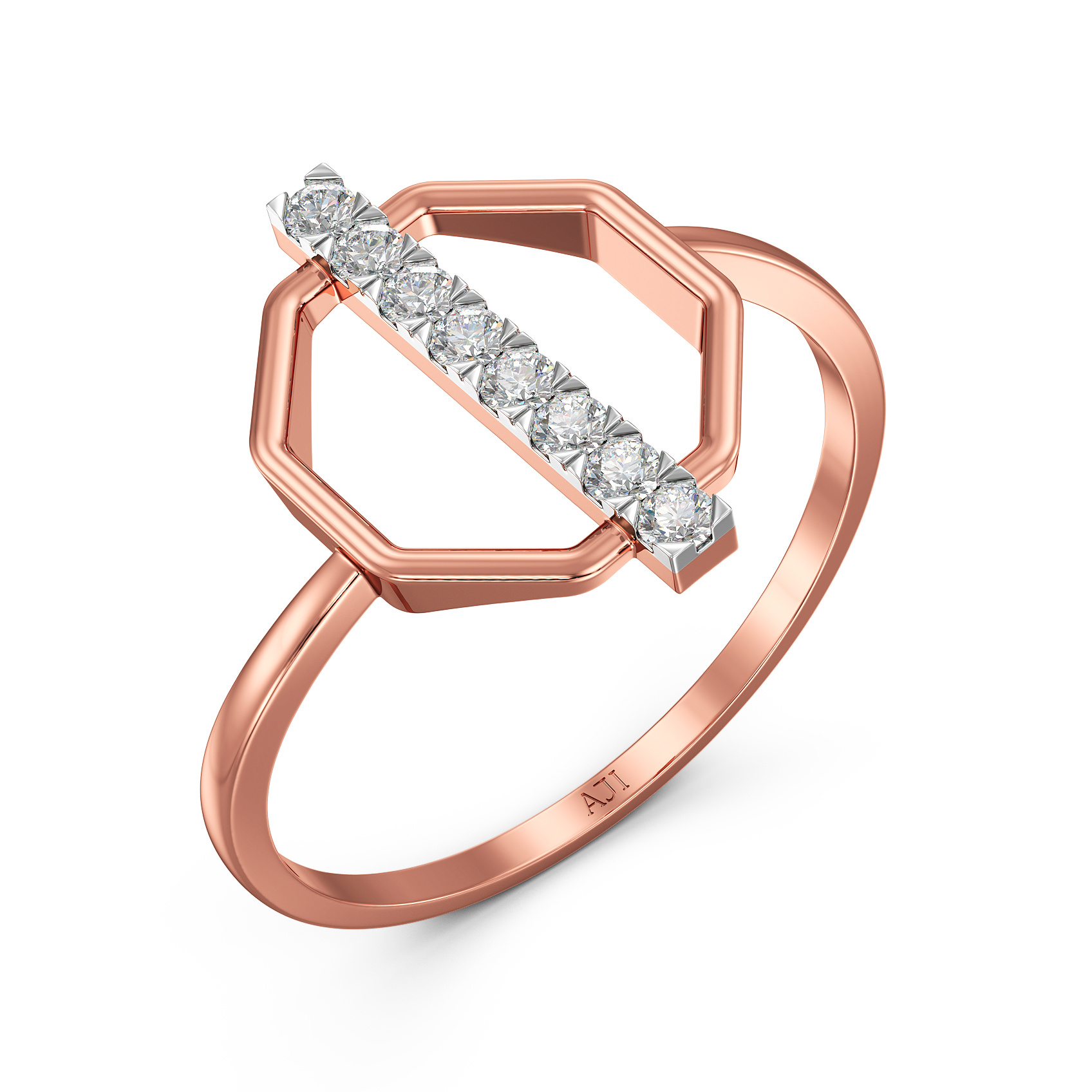 Coronet Styled Diamond Ring