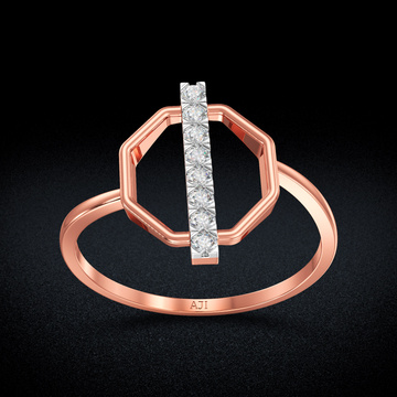 Coronet Styled Diamond Ring