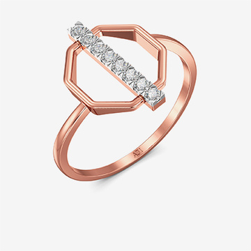 Coronet Styled Diamond Ring