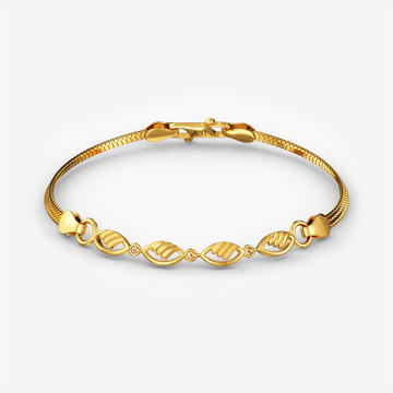 Tennis Gold Bracelet