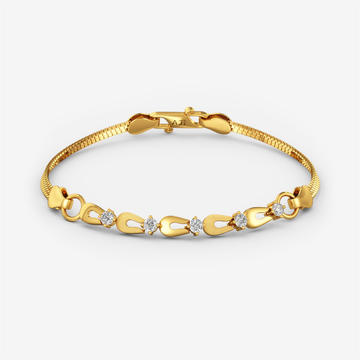 Gold Tennis Bracelet
