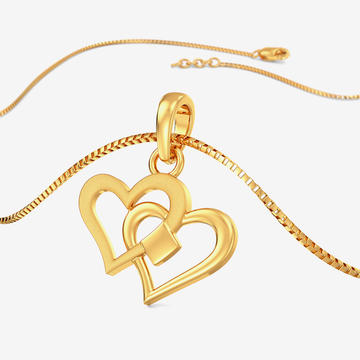 Gold Heart Pendant