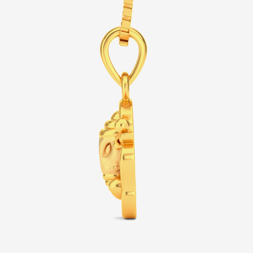 Lord Ganesh Gold Pendant