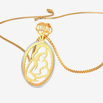 Mothers Day Special Gold Pendant