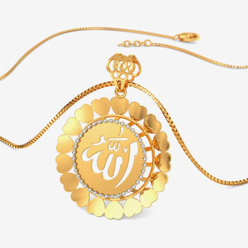 Gold Religious Pendant