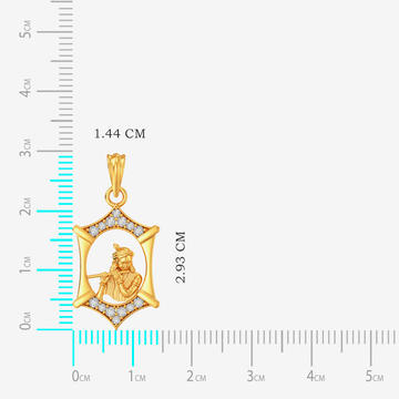 Lord Krishna Gold Locket