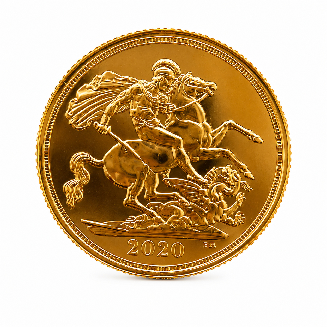 half sovereign Gram Joyalukkas Gold Coin