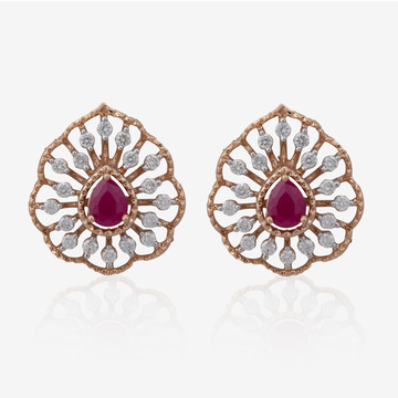 Glistening Diamond Pendant Set