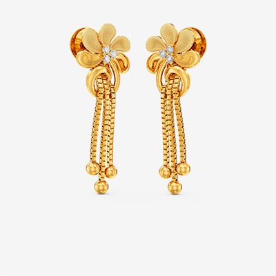 Nova Women Gold Earrings