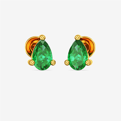 Captivating Gold Women Earring
