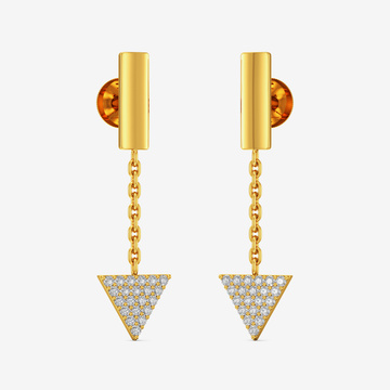 Spangled Gold Women Earring