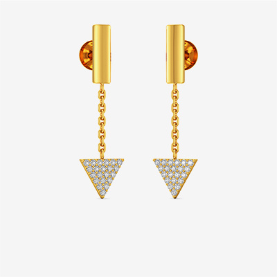 Spangled Gold Women Earring
