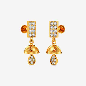 Drop Gold Women Earring