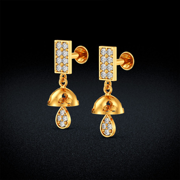 Drop Gold Women Earring
