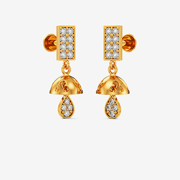 Drop Gold Women Earring