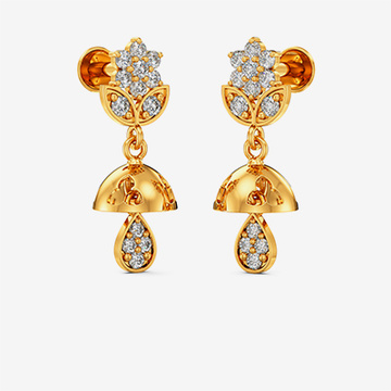 Petal Gold Women Earring
