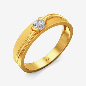 Preeminent Men Gold Ring