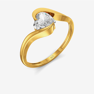 Devotion Women Gold Ring