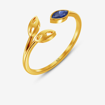 Petal Gold Women Ring