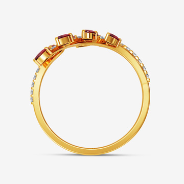 Wreath Gold Women Ring