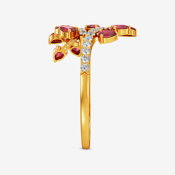 Wreath Gold Women Ring
